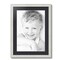 ArtToFrames 17x23" Matted Picture Frame with 13x19" Single Mat Photo Opening Framed in 1.25" White and 2" Mat (FWM-4098-17x23)